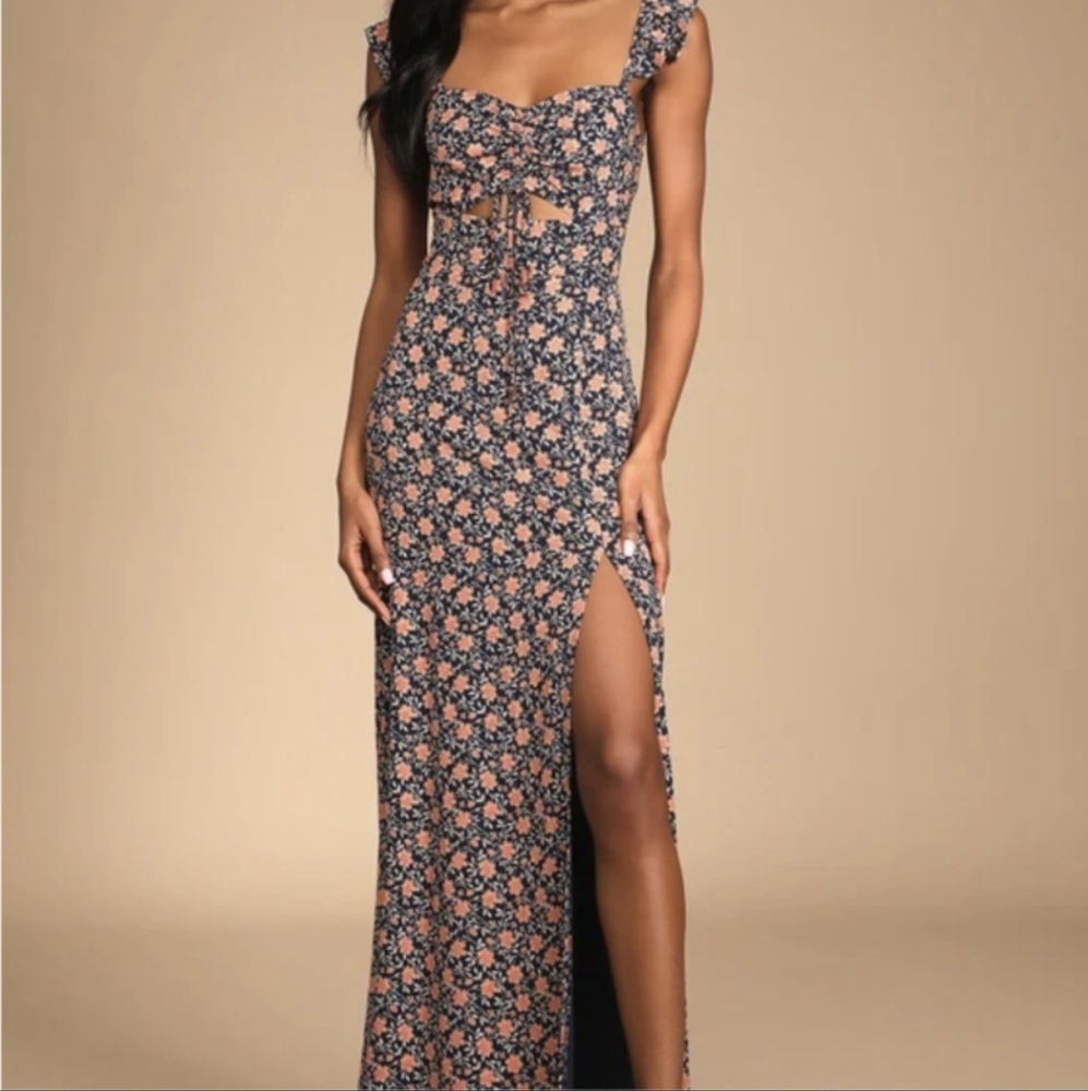 NWT The Way to Love- Floral Print Dress